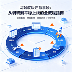 山阴建站-网站改版注意事项：从调研到平稳上线的全流程指南