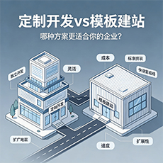 朔州建站-定制开发vs模板建站:哪种方案更适合你的企业?