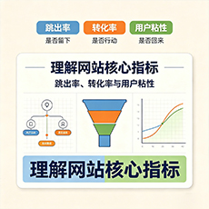 朔州建站-理解网站核心指标:跳出率、转化率与用户粘性