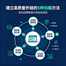 应县建站-建立高质量外链的5种白帽方法